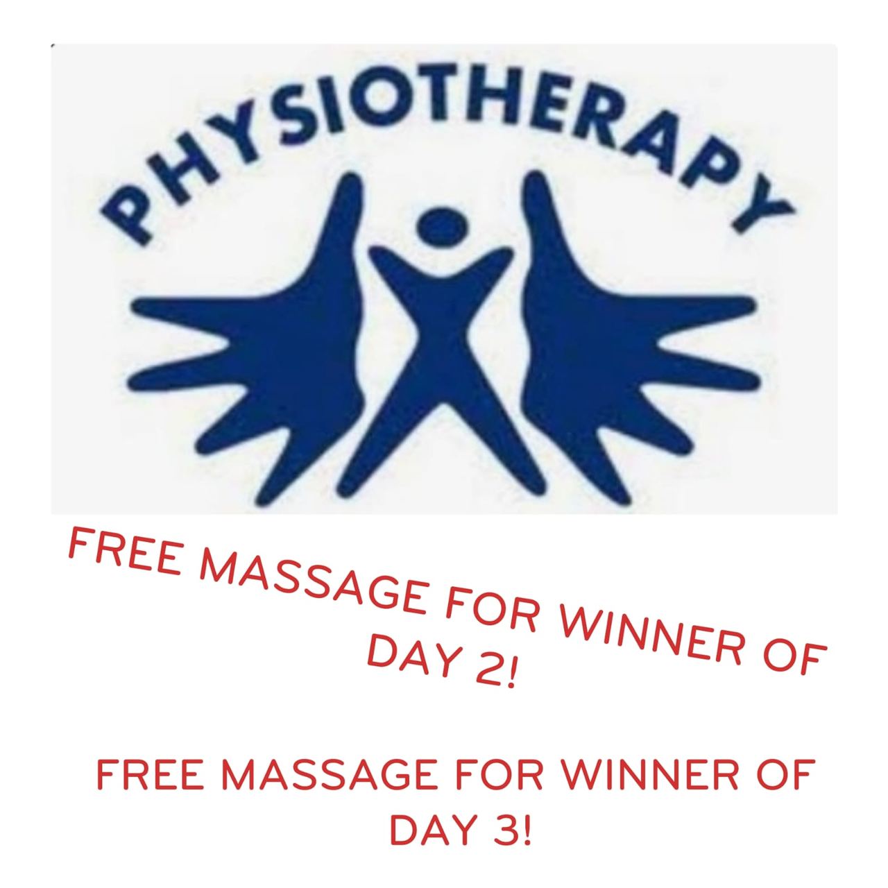 Free massage for stage winners notice