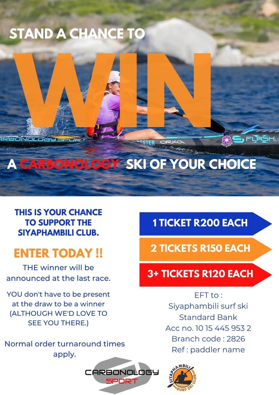 Carbonology ski raffle poster