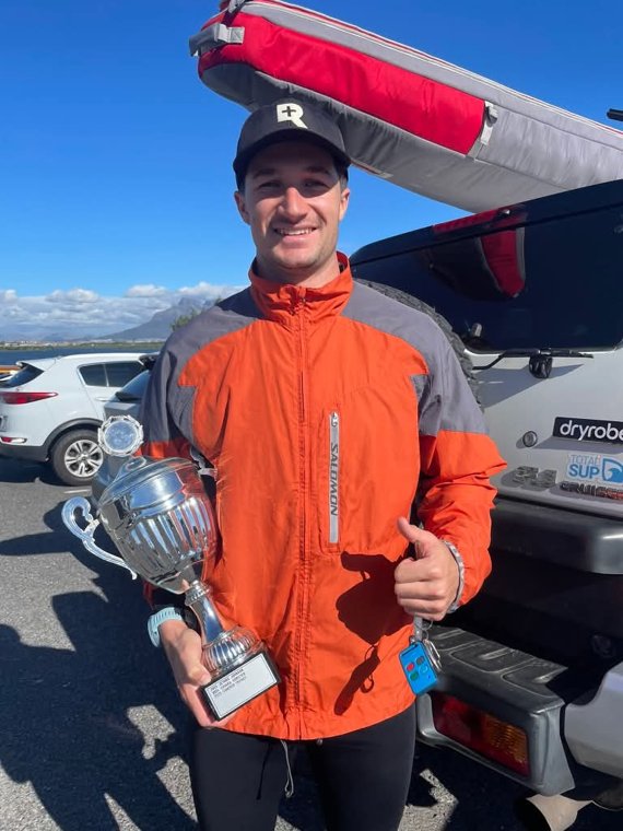 Cameron ‘CamT’ Tripney, SUP Junior World Sprint champion.