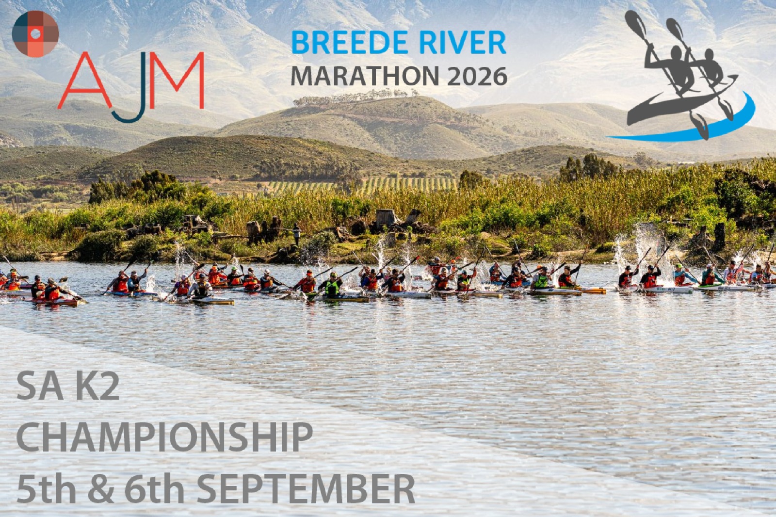 Breede River Marathon 2026 poster